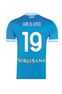 Fotbalové Dres SSC Napoli Rasmus Hojlund #19 Domácí Oblečení 2025-26 Krátký Rukáv